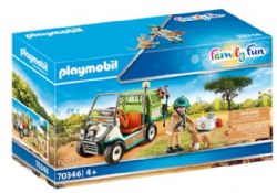 *** PLAYMOBIL - VÉTÉRINAIRE ET VÉHICULE TOUT TERRAIN #70346
